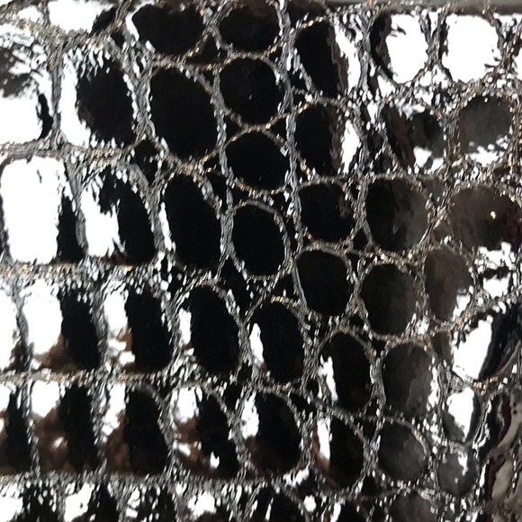 Donna Degnan sheath midi dress leather patch 2 - Picture 4 of 13